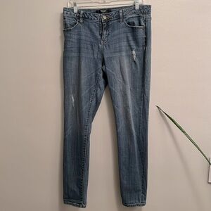 Simply Vera Vera Wang - Stretch Straight-Leg Jeans - size 8